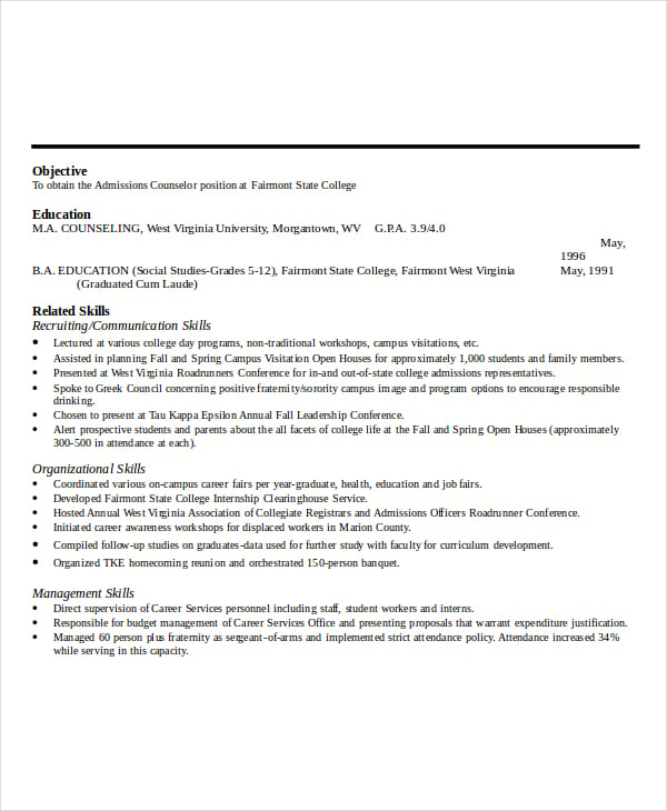 greek resume example template