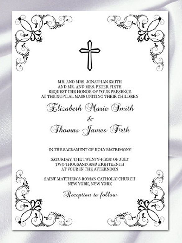 Top Free Printable Baptism Invitation Template Tristan Website