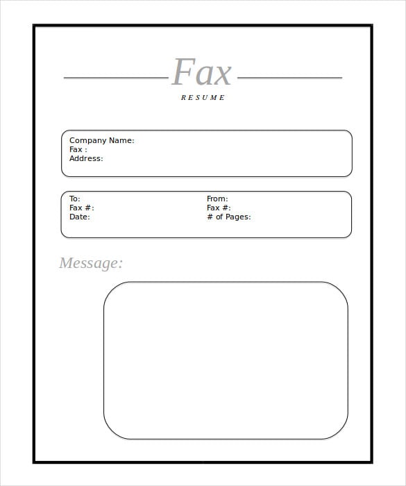 Free Fax Cover Sheet Template For Word from images.template.net