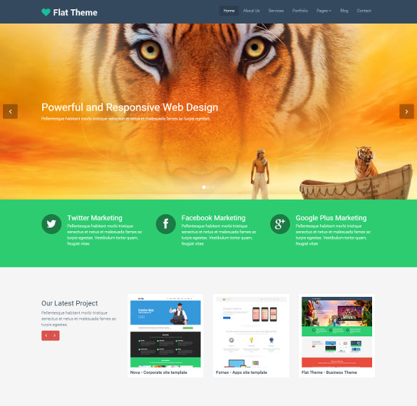 36+ Mobile Bootstrap Themes & Templates