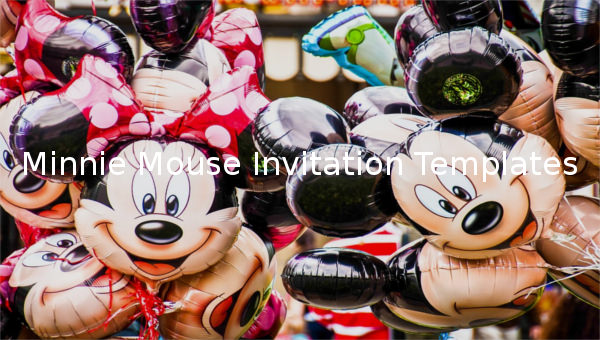 minnie mouse invitation templates