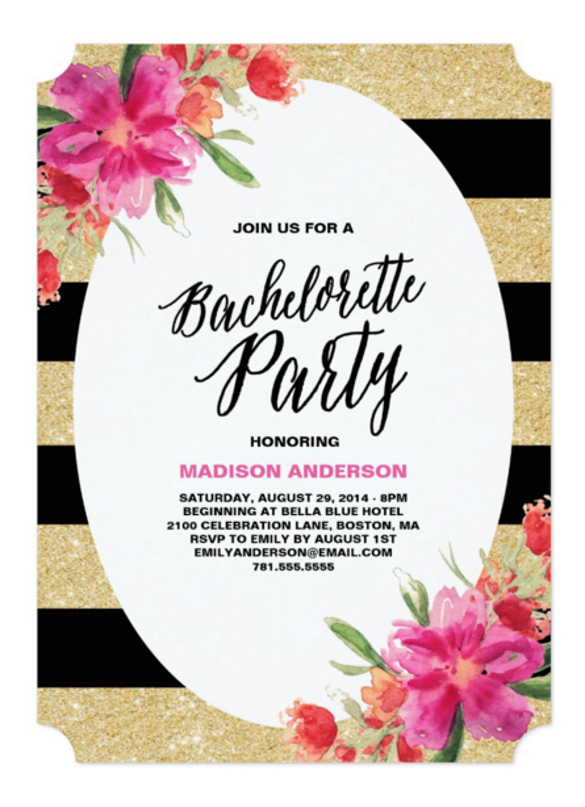 32+ Bachelorette Invitation Templates PSD, AI, Word, Pages