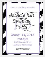 Sweet-Sixteen-Girl-Birthday-Party-Invitation