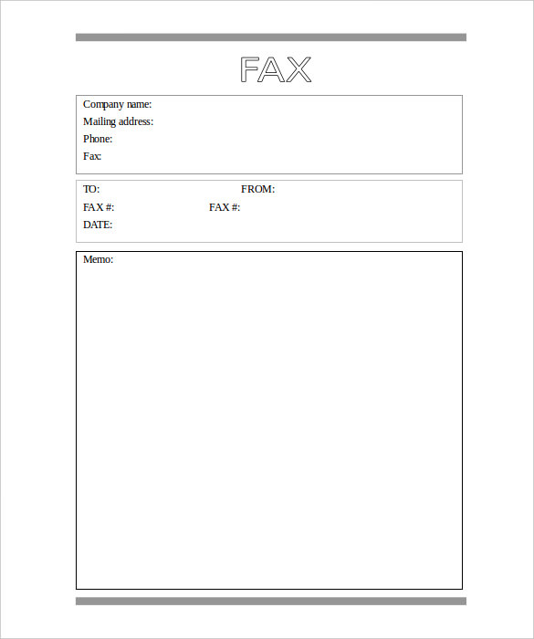 10+ Medical Fax Cover Sheet - Word, PDF