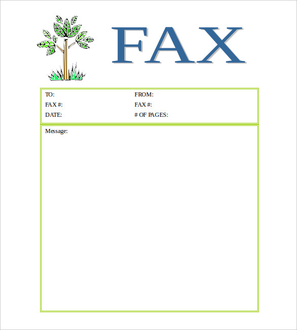 Fax Template Printable from images.template.net