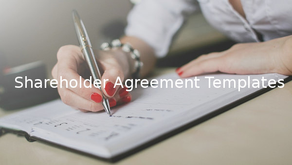 shareholder agreement template