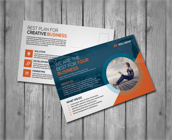 postcard template 4x6 for corporate business