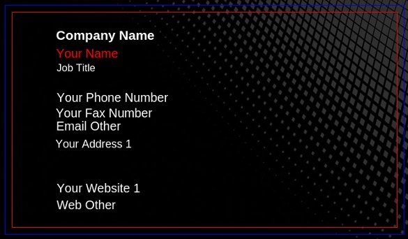 32+ Free Business Card Templates - AI, Pages, Word