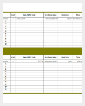 Retail Price Calculator Inventory Template Example Download
