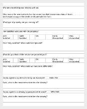 Tenancy Termination Inventory Form Example Download