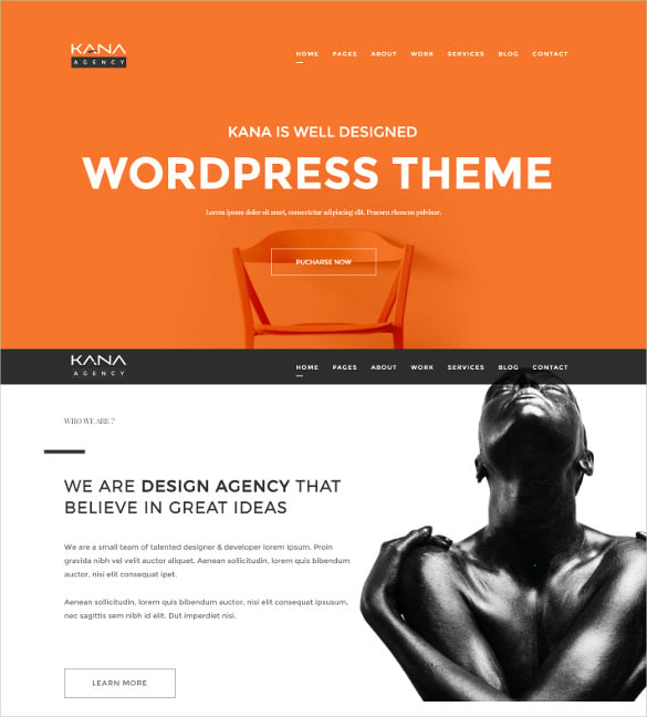 creative agency wordpress theme