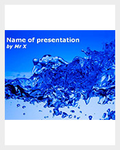 Burst-of-Water-powerpoint-template