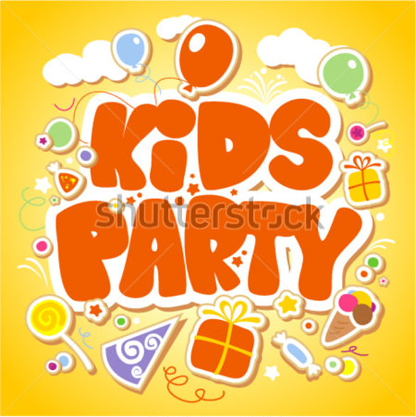 kids-party-design-template