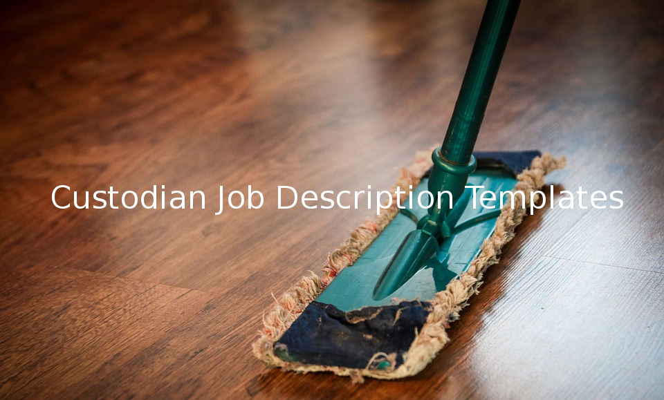 10+ Custodian Job Description Templates Free Sample, Example, Format
