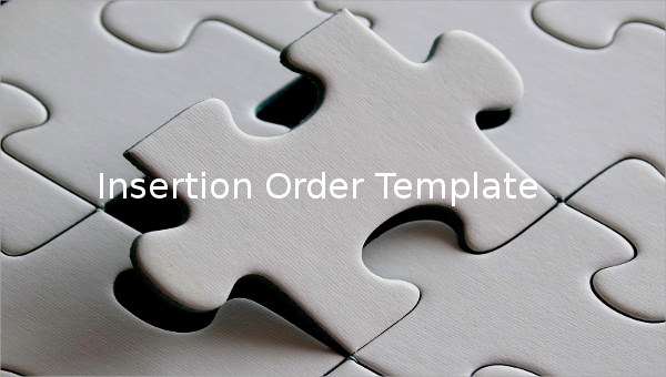 insertion order template