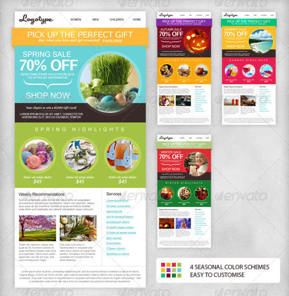 Email Newsletter Templates Free Sample Example Format Free Premium Templates