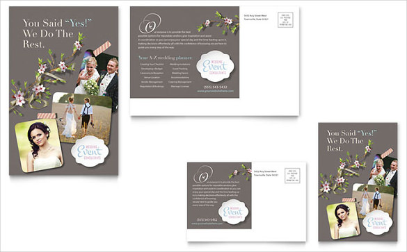 wedding-marketing-postcard-template