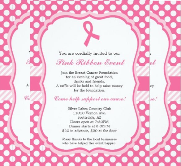 pink-ribbon-fundraising-invitation
