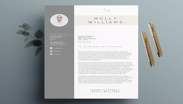Latex Cover Letter Template – 6+ Free Word, PDF Documents Download