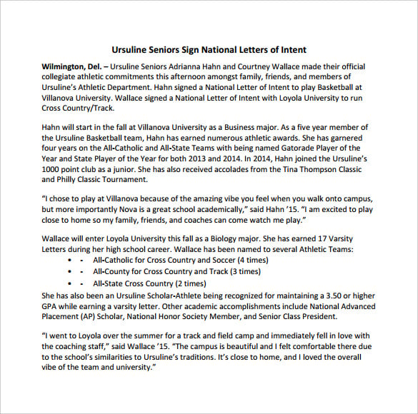ursuline seniors sign national letters of intent pdf download
