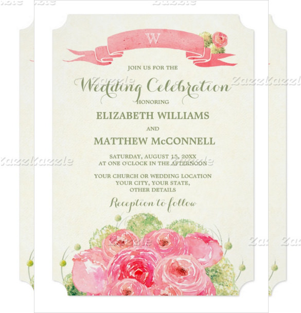 custom romantic design wedding invitations