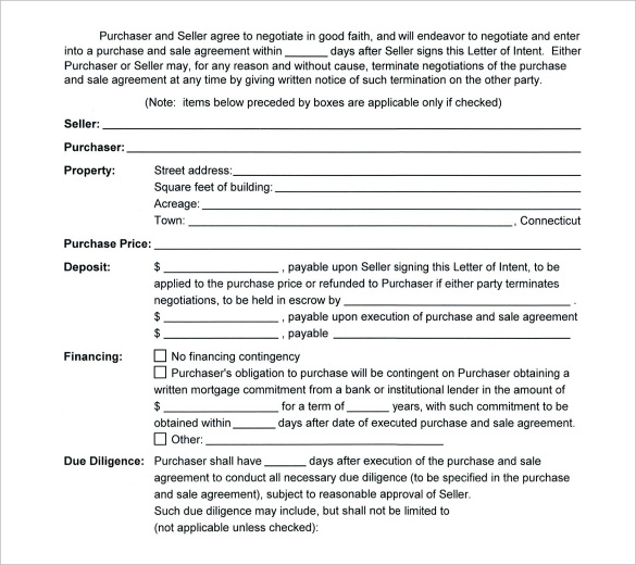 17+ Purchase Letter Of Intent - Free Word, PDF Format Download!