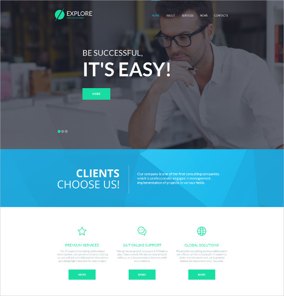 18+ Corporate PHP Themes & Templates