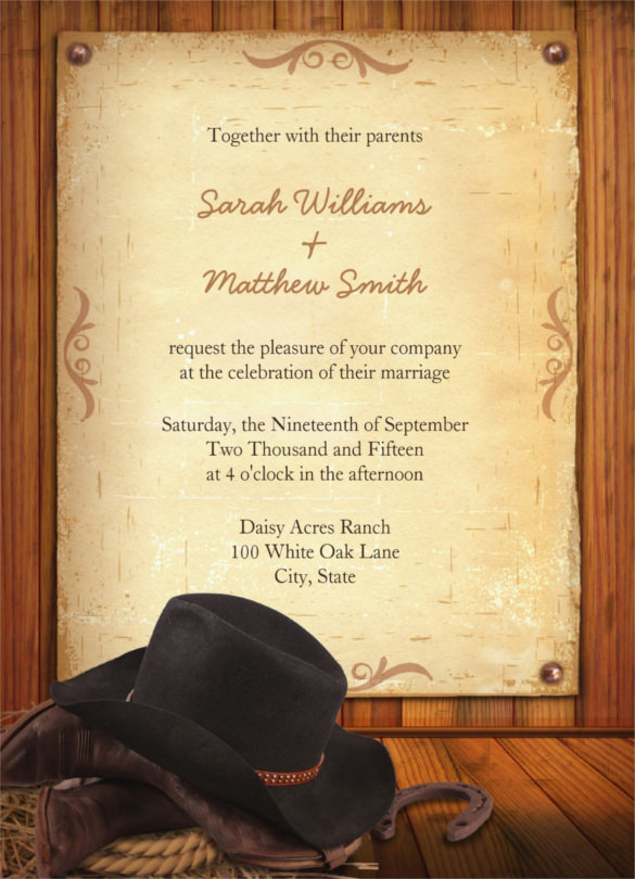 28-western-wedding-invitation-templates-free-sample-example-format