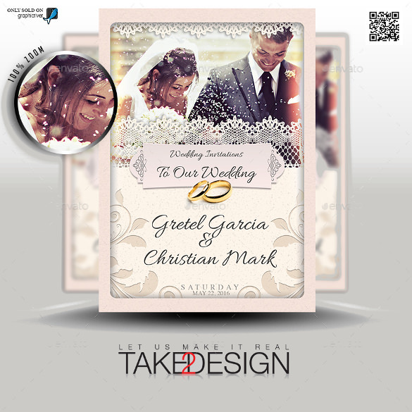 19+ Second Marriage Wedding Invitation Templates – Free Sample, Example ...