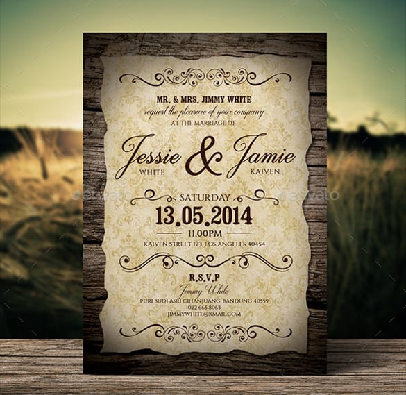 19 Second Marriage Wedding Invitation Templates Free Sample Example Format Download Free 1649
