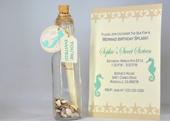 custom bottle wedding invitation wording template