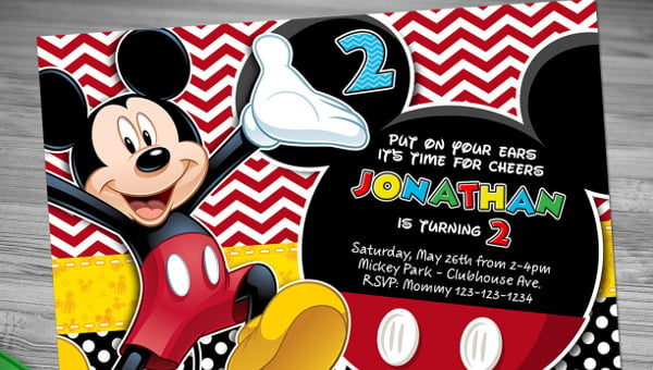 Mickey Mouse Clubhouse Invitation Template Free from images.template.net