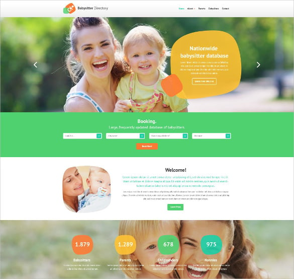 responsive directory listing website theme