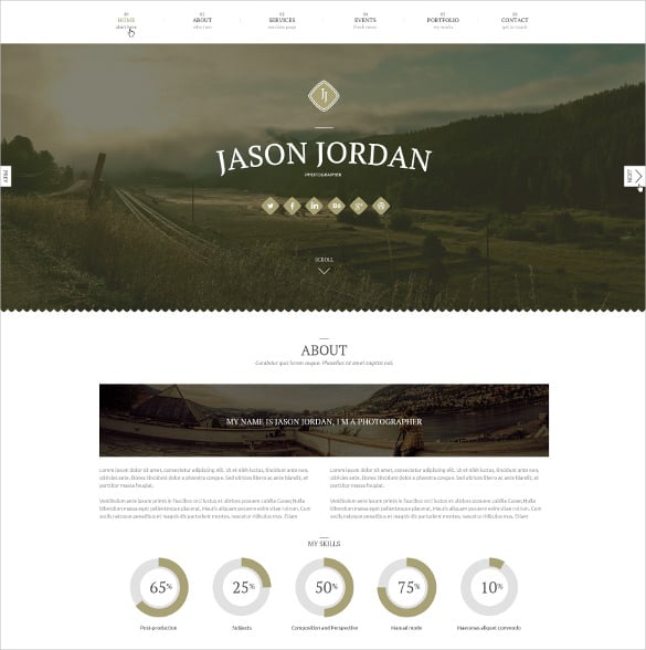 premium directory one page parallax psd html theme