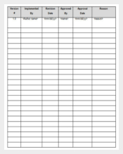 Editable Blank Project Management Schedule Template Sample