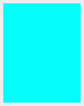 Neon-Aqua-Blue-Bright--Blank-Postcard-
