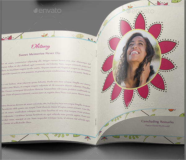 19+ Funeral Booklet Templates PSD, AI, Vector, EPS