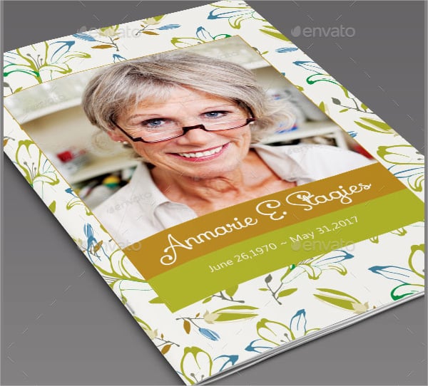19+ Funeral Booklet Templates PSD, AI, Vector, EPS Free & Premium