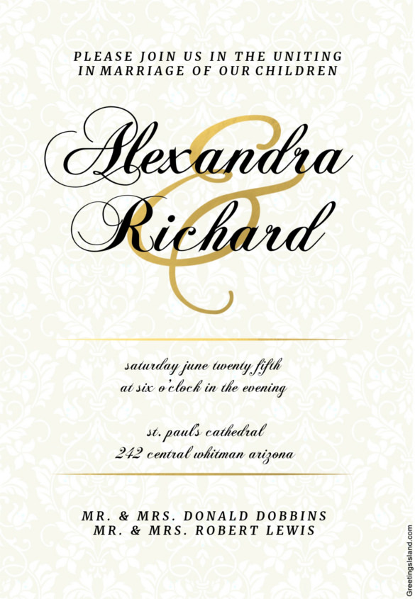 editable wedding invitation templates free download for word