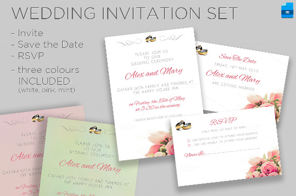 35+ Traditional Wedding Invitations - PSD