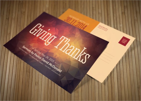 20  Church Postcard Templates Free Sample Example Format Download