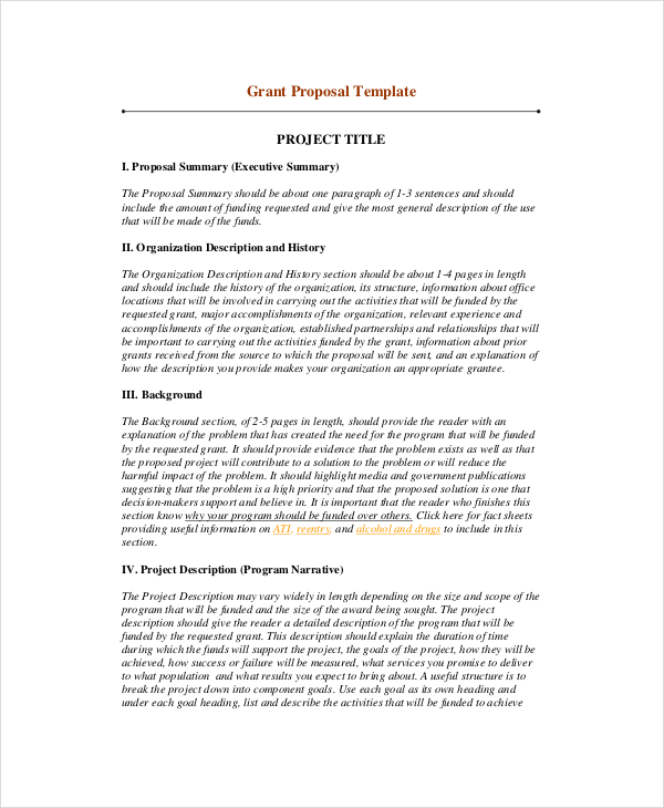 17 Project Summary Templates PDF DOC