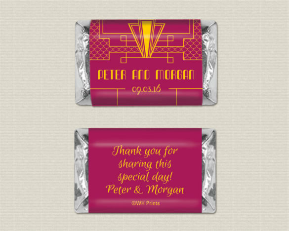 30+ Candy Bar Wrapper Templates - PDF, PSD, EPS