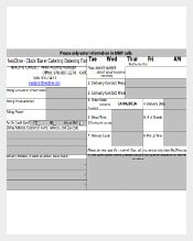 An Excel Template for Catering Order Form