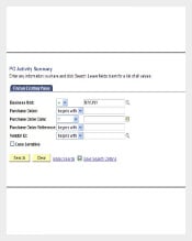 Sample Purchase Order Tracking Template