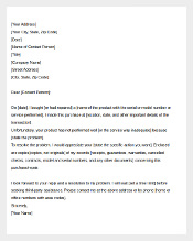 Consumer Complaint Letter Download Free Download