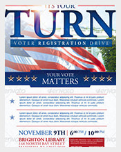 Voter-Registration-Political-Postcard-Templates