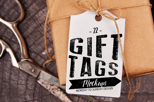 flat gift tag variety pack