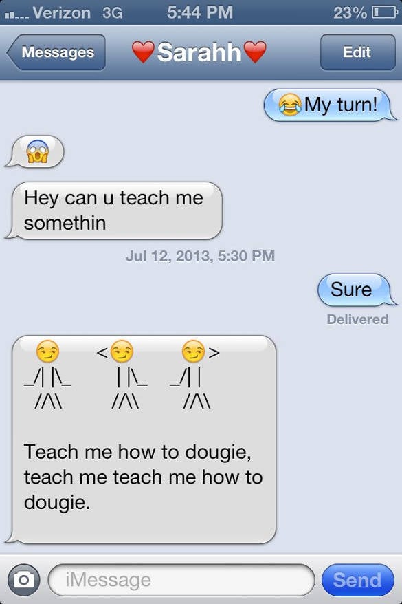 teaching with emoji text