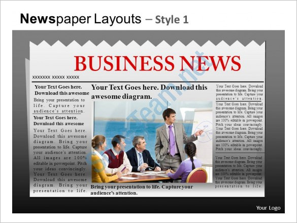 14+ Powerpoint Newspaper Templates - Free Sample, Example ...